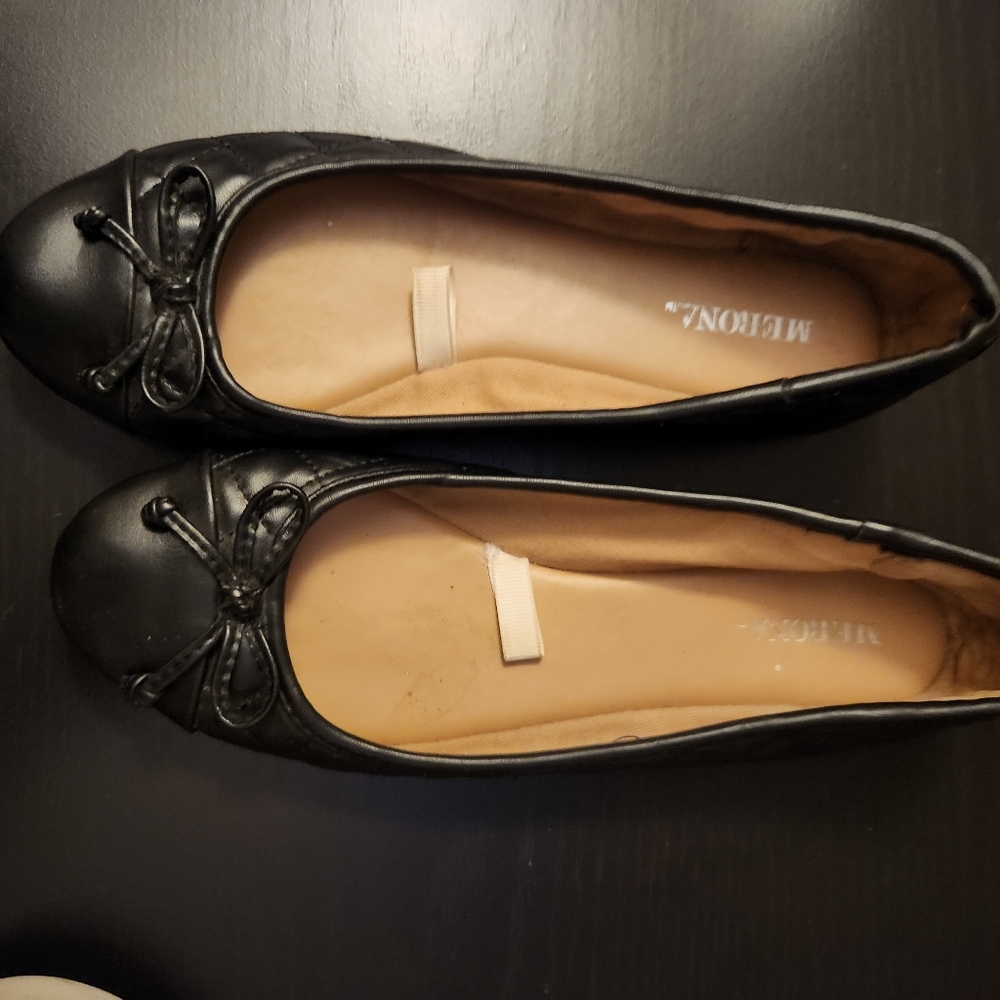 Black flats